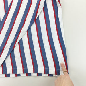 Umbro Striped Polo Shirt - Large-UMBRO-olesstore-vintage-secondhand-shop-austria-österreich
