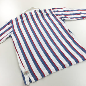 Umbro Striped Polo Shirt - Large-UMBRO-olesstore-vintage-secondhand-shop-austria-österreich