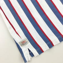 Load image into Gallery viewer, Umbro Striped Polo Shirt - Large-UMBRO-olesstore-vintage-secondhand-shop-austria-österreich