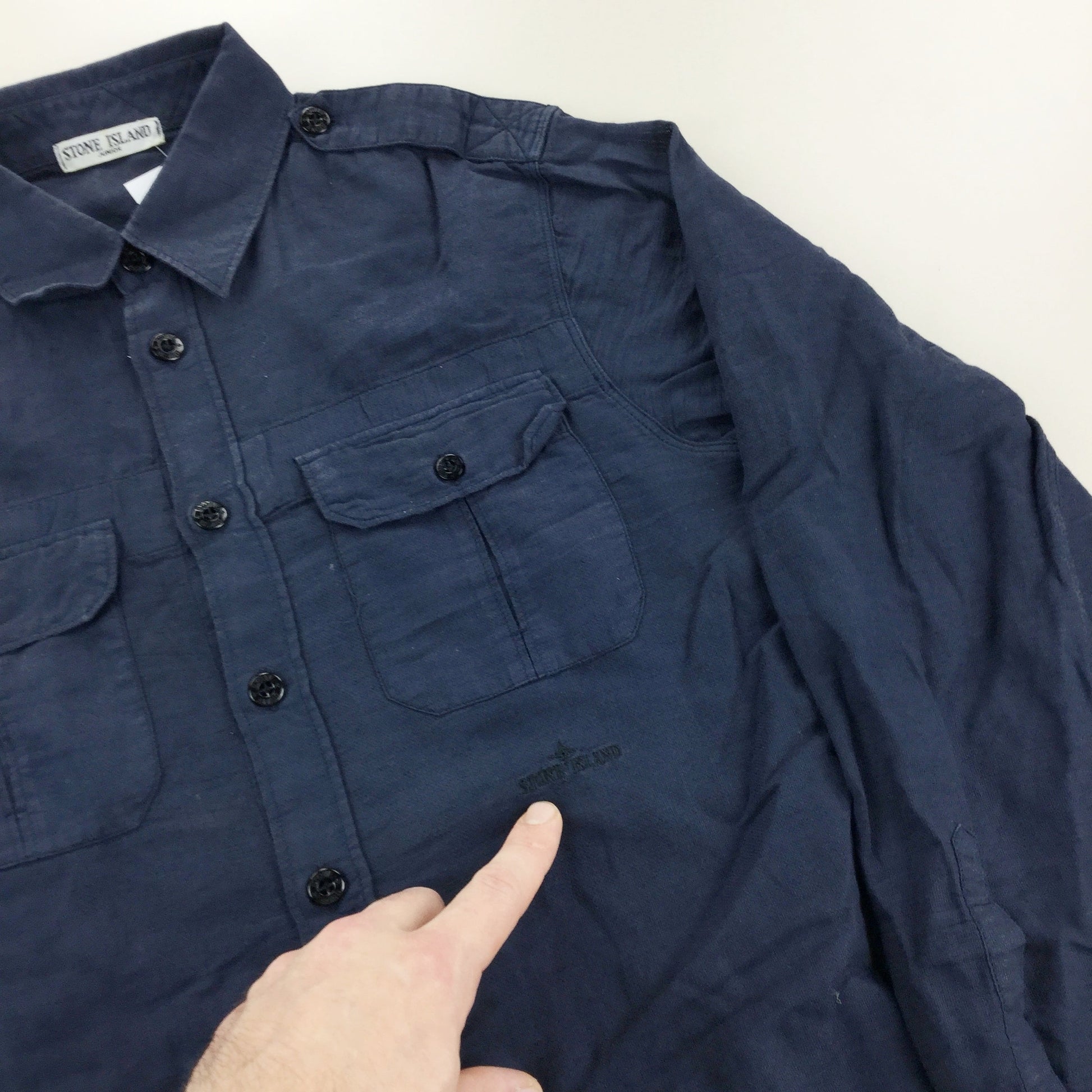 Stone Island Shirt - Women/M-olesstore-vintage-secondhand-shop-austria-österreich