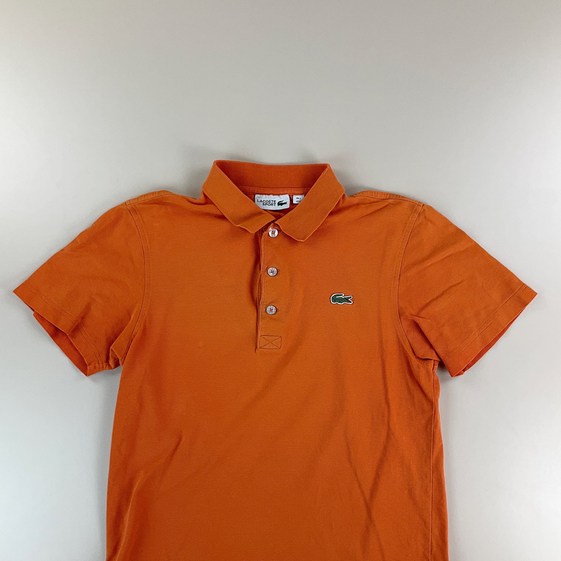 Lacoste Basic Polo Shirt - 3/Small-LACOSTE-olesstore-vintage-secondhand-shop-austria-österreich