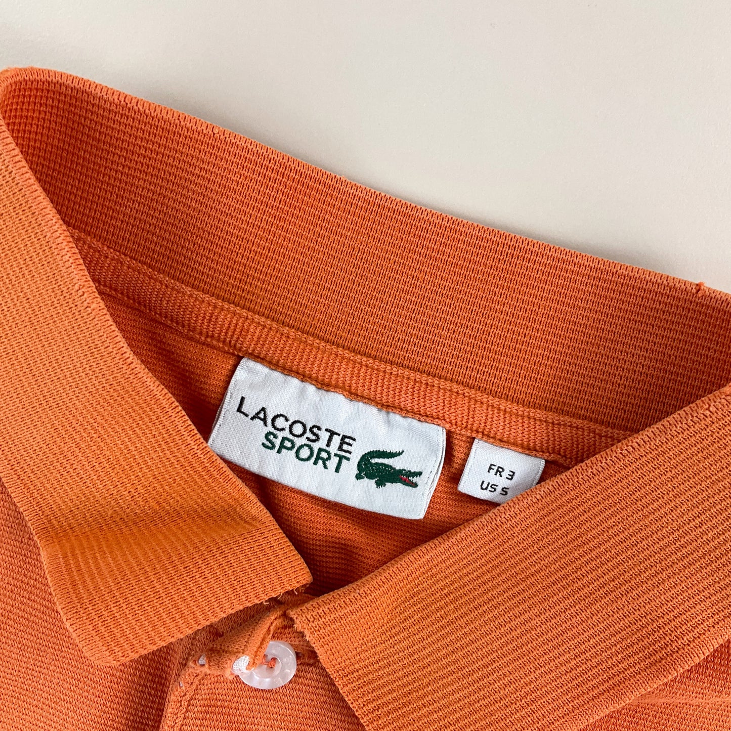 Lacoste Basic Polo Shirt - 3/Small-LACOSTE-olesstore-vintage-secondhand-shop-austria-österreich