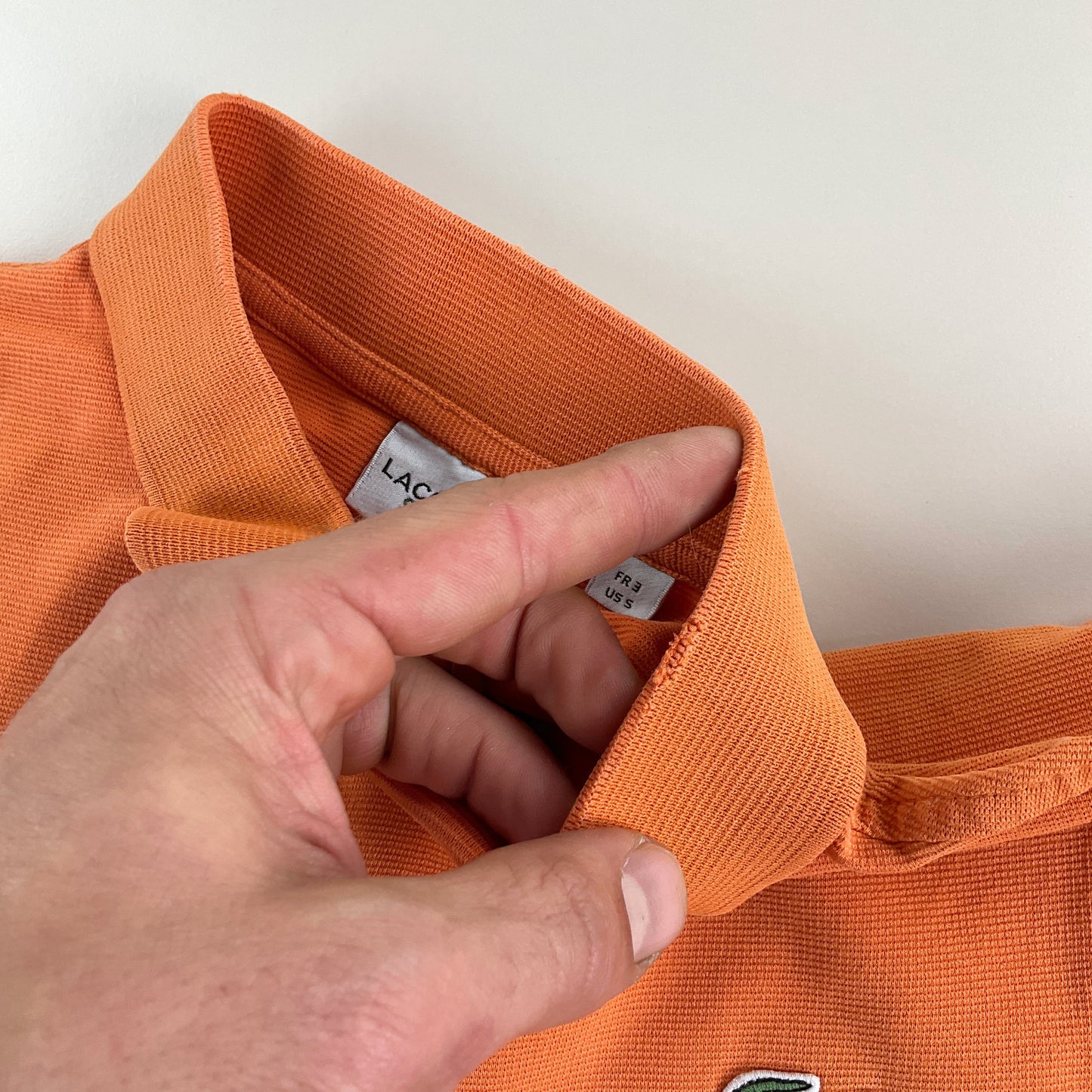 Lacoste Basic Polo Shirt - 3/Small-LACOSTE-olesstore-vintage-secondhand-shop-austria-österreich