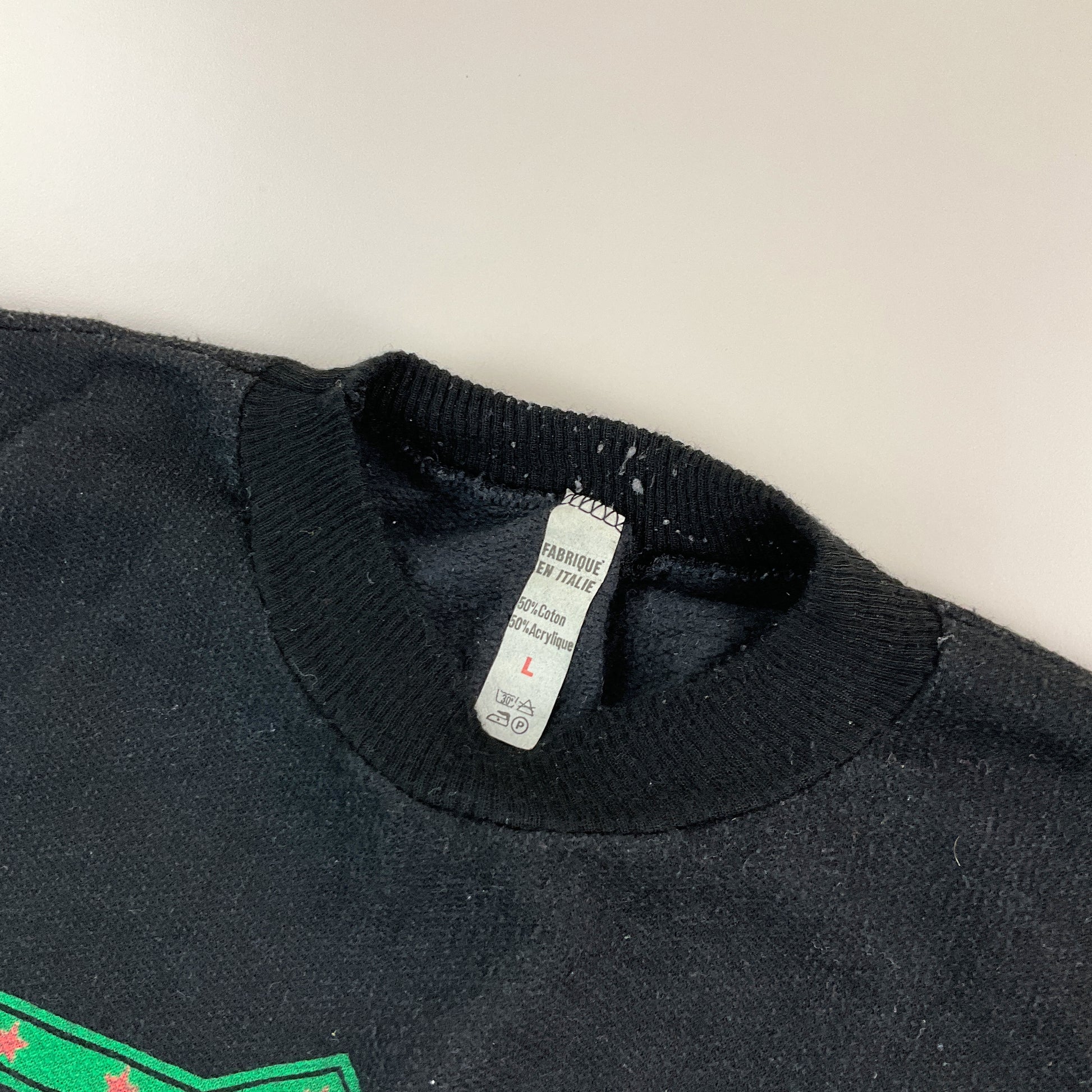 America 80s Grafik Sweatshirt - Large-NO NAME-olesstore-vintage-secondhand-shop-austria-österreich