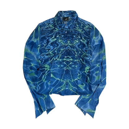 Roberto Just Cavalli Y2K Hemd - 44/Damen-ROBERTO CAVALLI-olesstore-vintage-secondhand-shop-austria-österreich