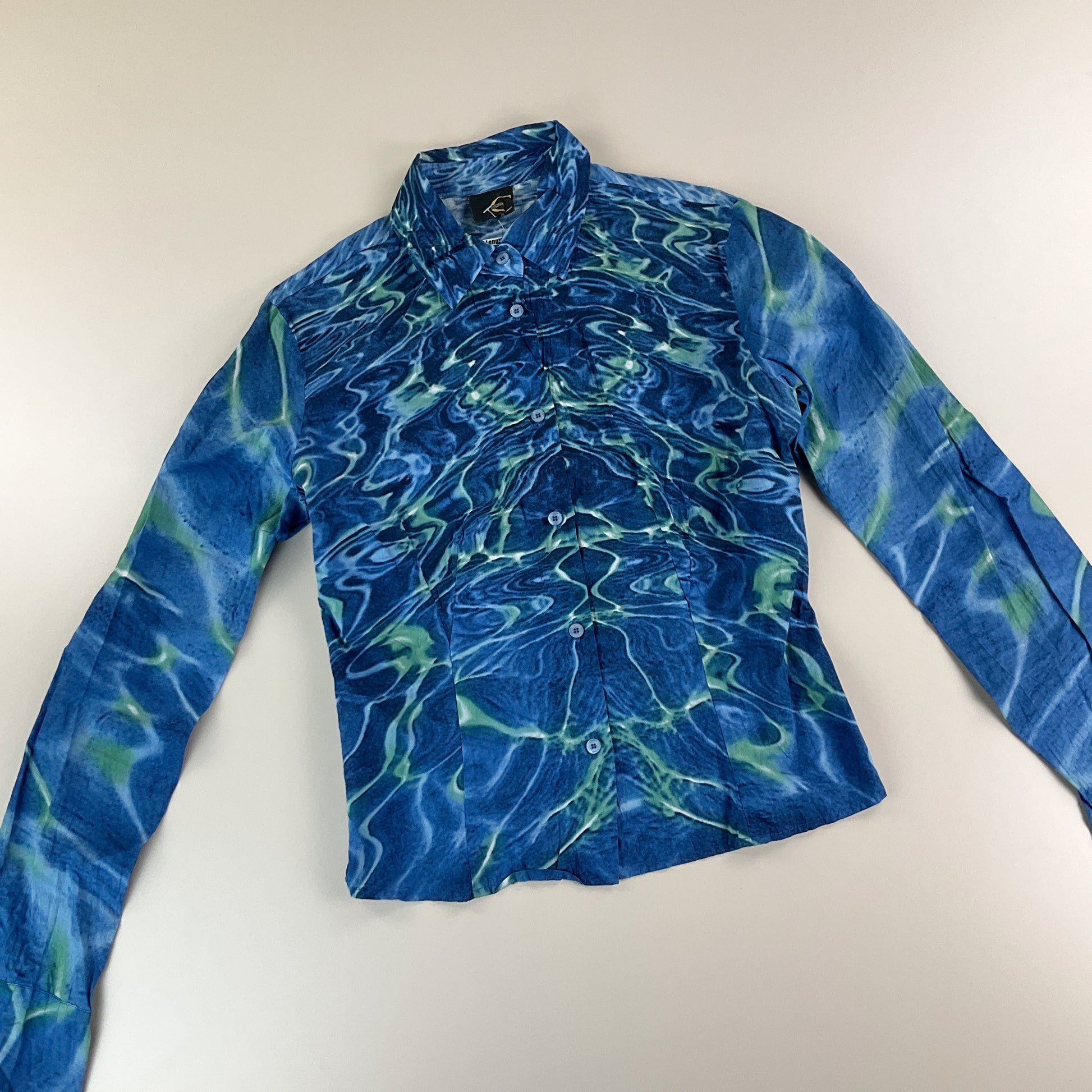 Roberto Just Cavalli Y2K Hemd - 44/Damen-ROBERTO CAVALLI-olesstore-vintage-secondhand-shop-austria-österreich