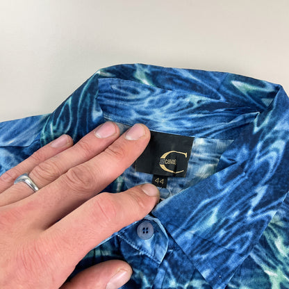 Roberto Just Cavalli Y2K Hemd - 44/Damen-ROBERTO CAVALLI-olesstore-vintage-secondhand-shop-austria-österreich