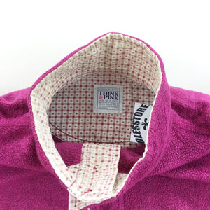 Think Pink Fleece Jumper - XL-Think Pink-olesstore-vintage-secondhand-shop-austria-österreich