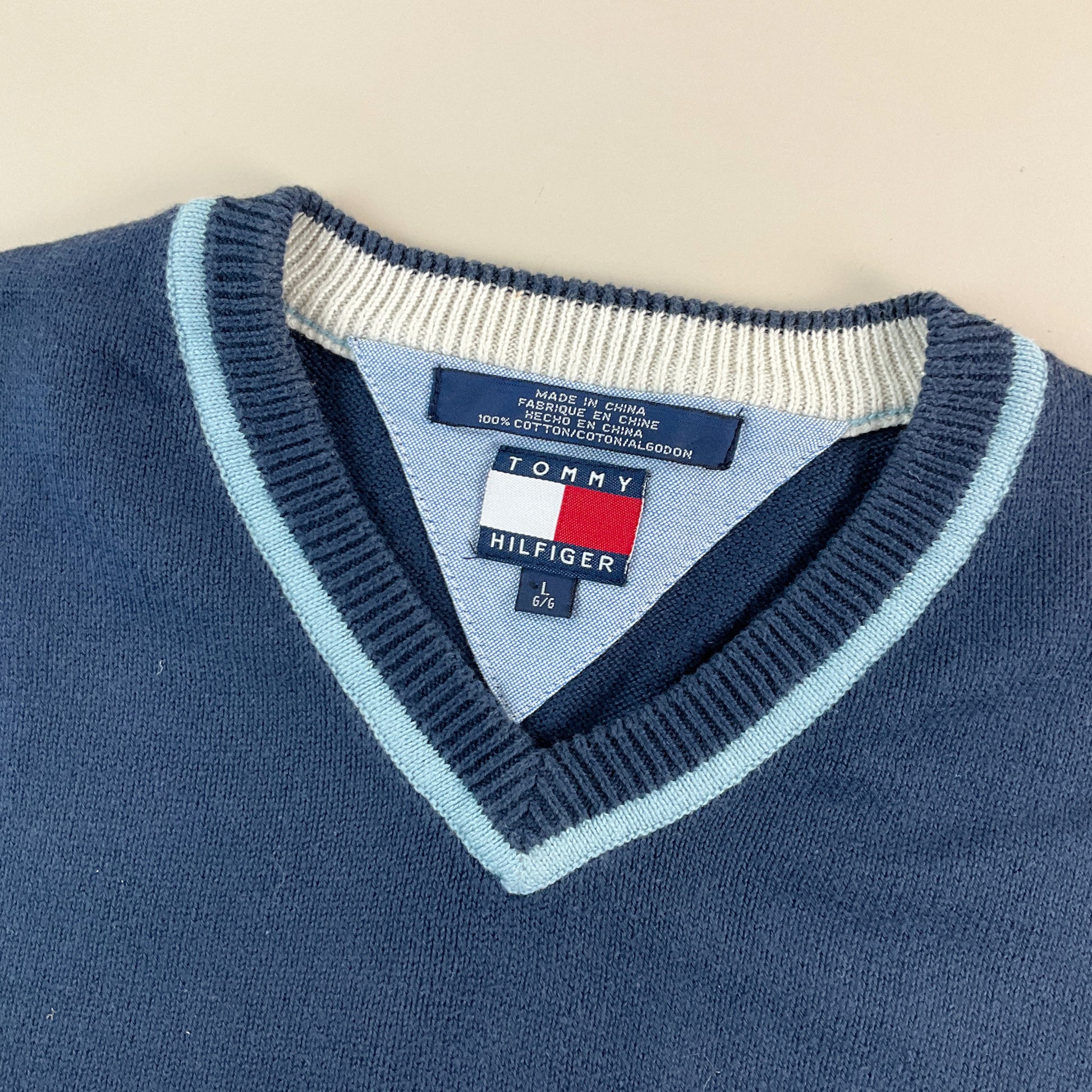 Tommy Hilfiger 90s Weste - Damen/L-TOMMY HILFIGER-olesstore-vintage-secondhand-shop-austria-österreich