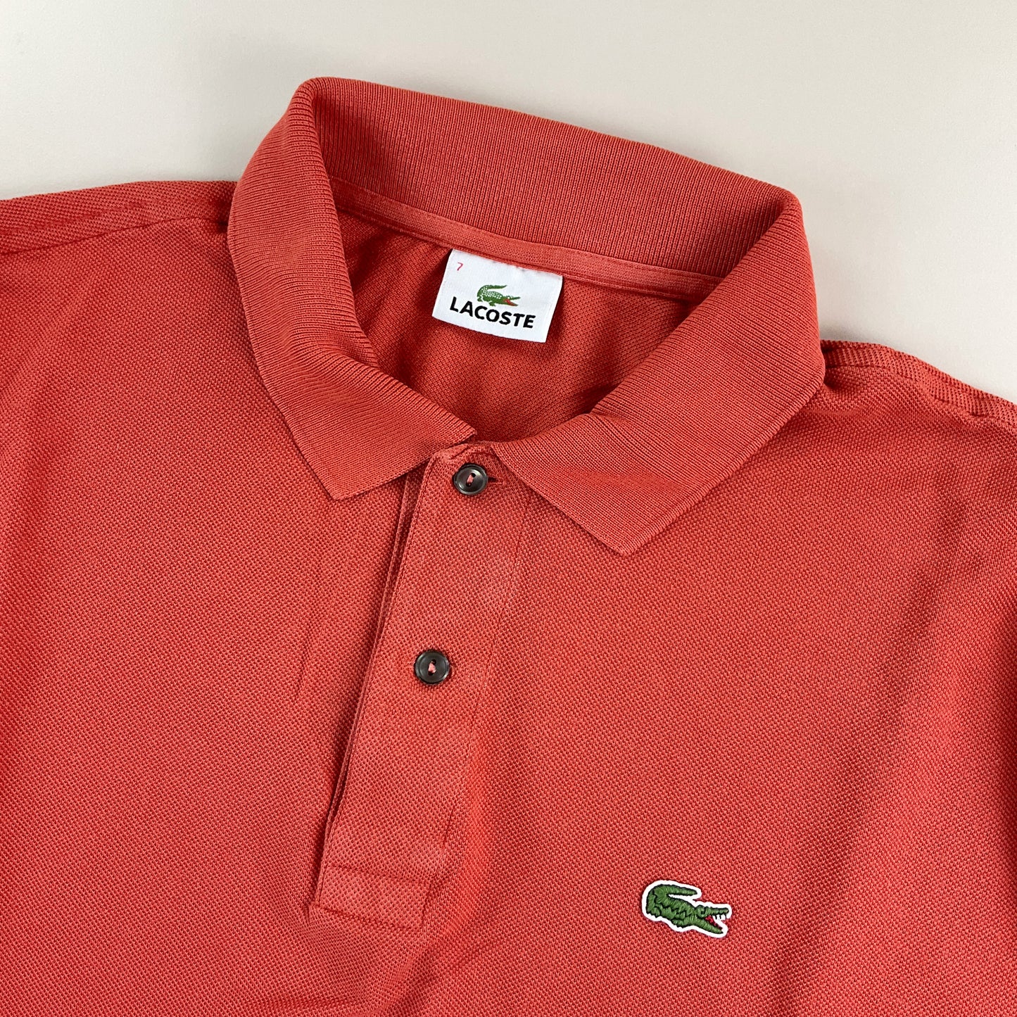 Lacoste Basic Polo Shirt - 7/XXL-LACOSTE-olesstore-vintage-secondhand-shop-austria-österreich