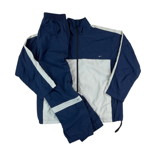 Nike 00s Swoosh Trainingsanzug - Large-NIKE-olesstore-vintage-secondhand-shop-austria-österreich