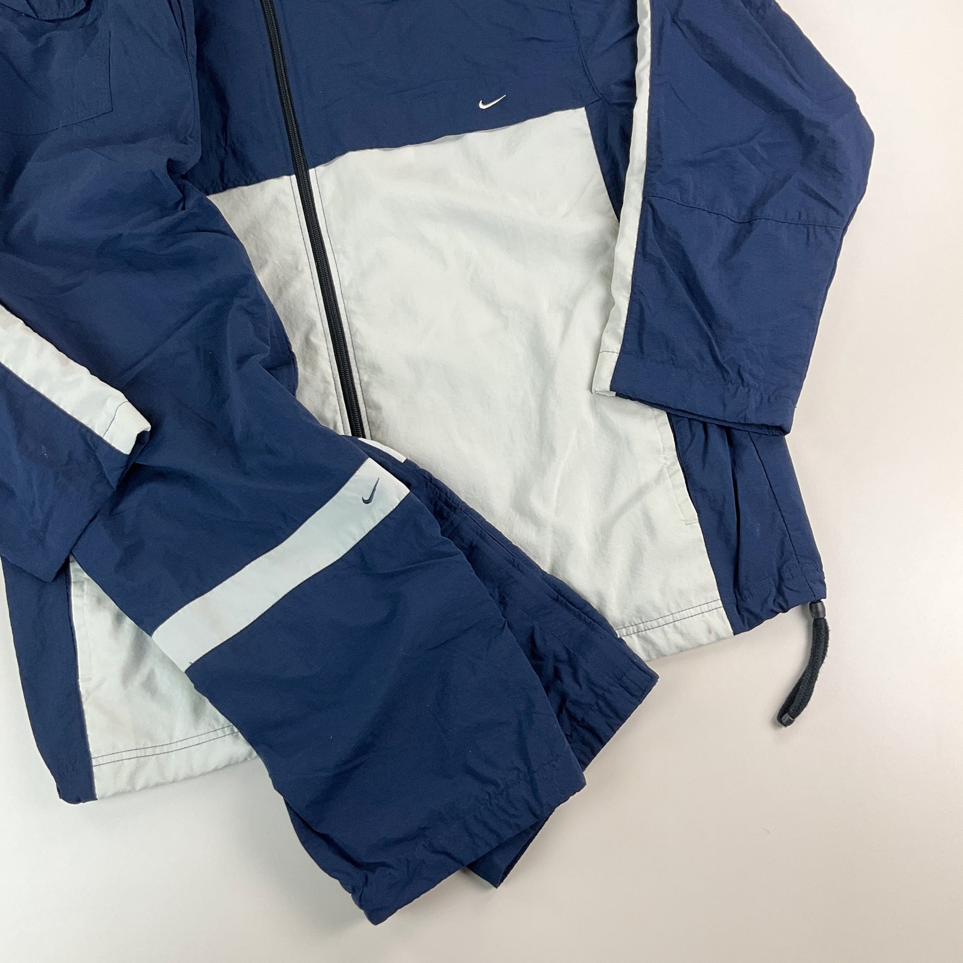 Nike 00s Swoosh Trainingsanzug - Large-NIKE-olesstore-vintage-secondhand-shop-austria-österreich