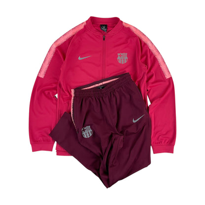 Nike Barcelona FC Fußball Trainingsanzug - Kids/13-15 Jahre-NIKE-olesstore-vintage-secondhand-shop-austria-österreich