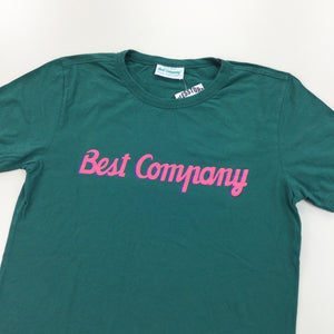 Best Company T-Shirt - Medium-BEST COMPANY-olesstore-vintage-secondhand-shop-austria-österreich