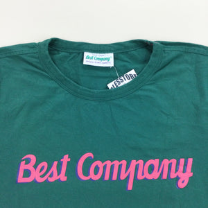 Best Company T-Shirt - Medium-BEST COMPANY-olesstore-vintage-secondhand-shop-austria-österreich