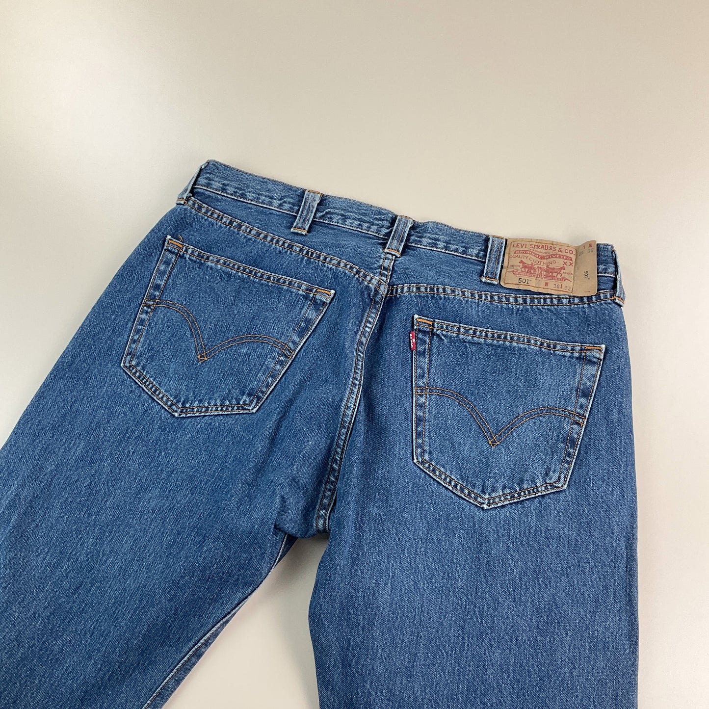 Levi's 501 Lot Denim Jeans - W38 L32-LEVI'S-olesstore-vintage-secondhand-shop-austria-österreich