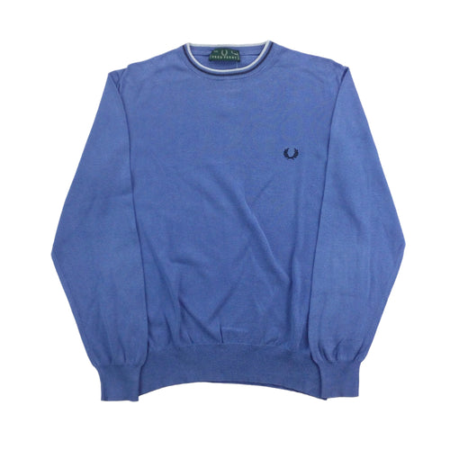 Fred Perry Basic Sweatshirt - Large-FRED PERRY-olesstore-vintage-secondhand-shop-austria-österreich