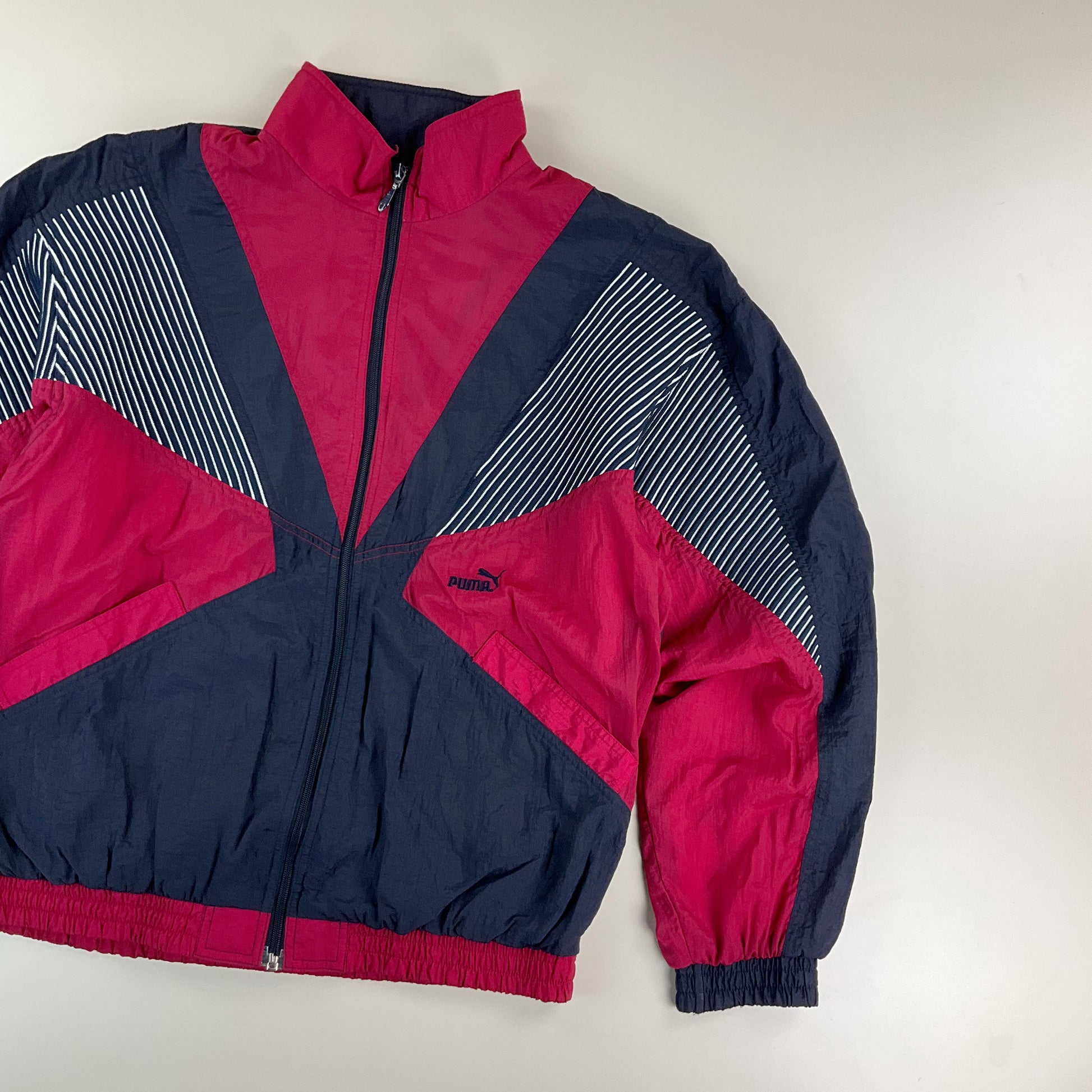 Puma 90s Retro Jacke - Medium-PUMA-olesstore-vintage-secondhand-shop-austria-österreich