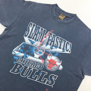 Nutmeg "Slam-Tastic" Chicago Bulls T-Shirt - XL-NUTMEG-olesstore-vintage-secondhand-shop-austria-österreich