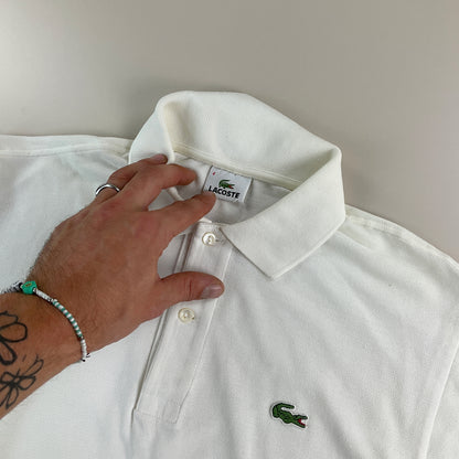 Lacoste Basic Polo Shirt - 4/Medium-LACOSTE-olesstore-vintage-secondhand-shop-austria-österreich