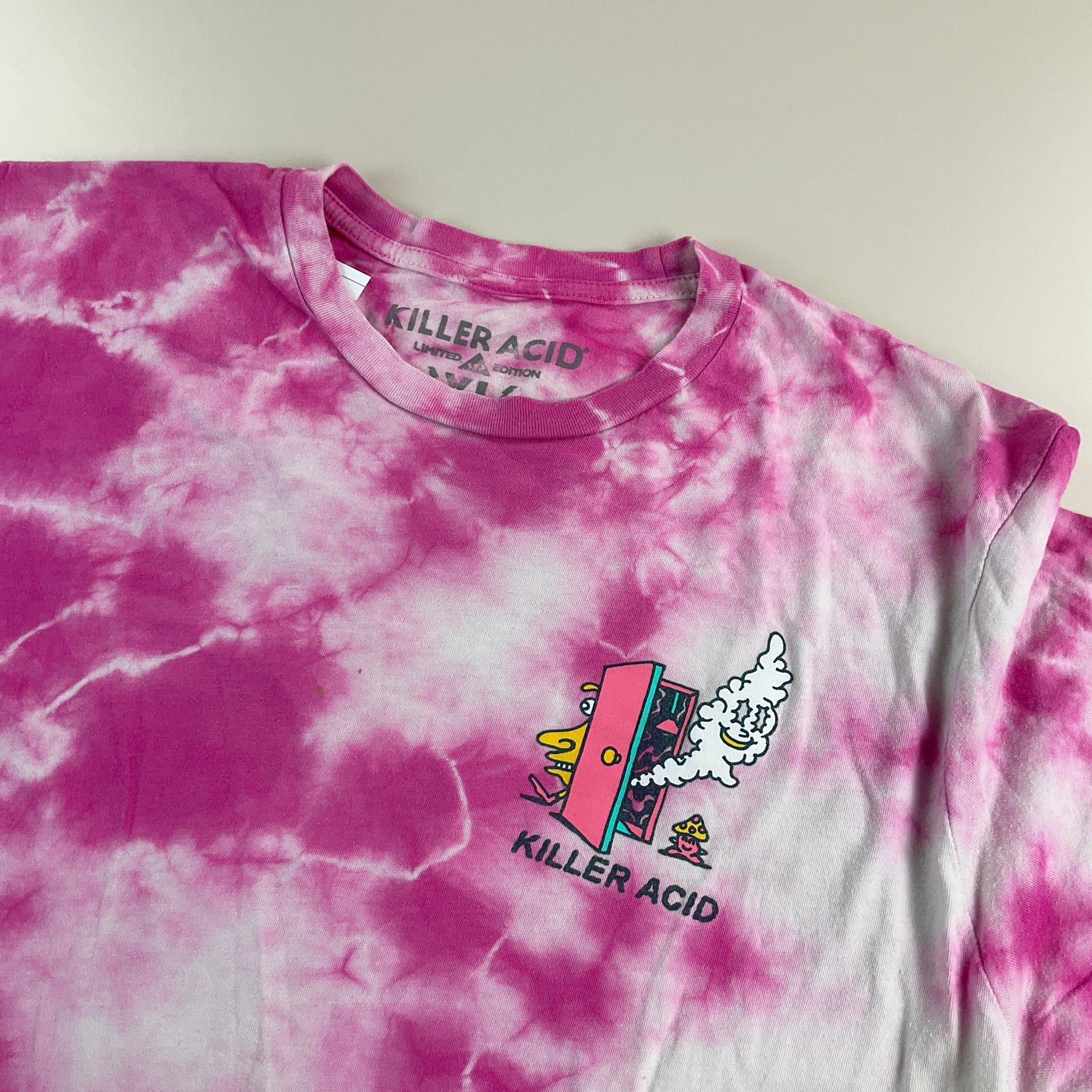 Killer Acid Tie Dye T-Shirt - XL-Killer Acid-olesstore-vintage-secondhand-shop-austria-österreich