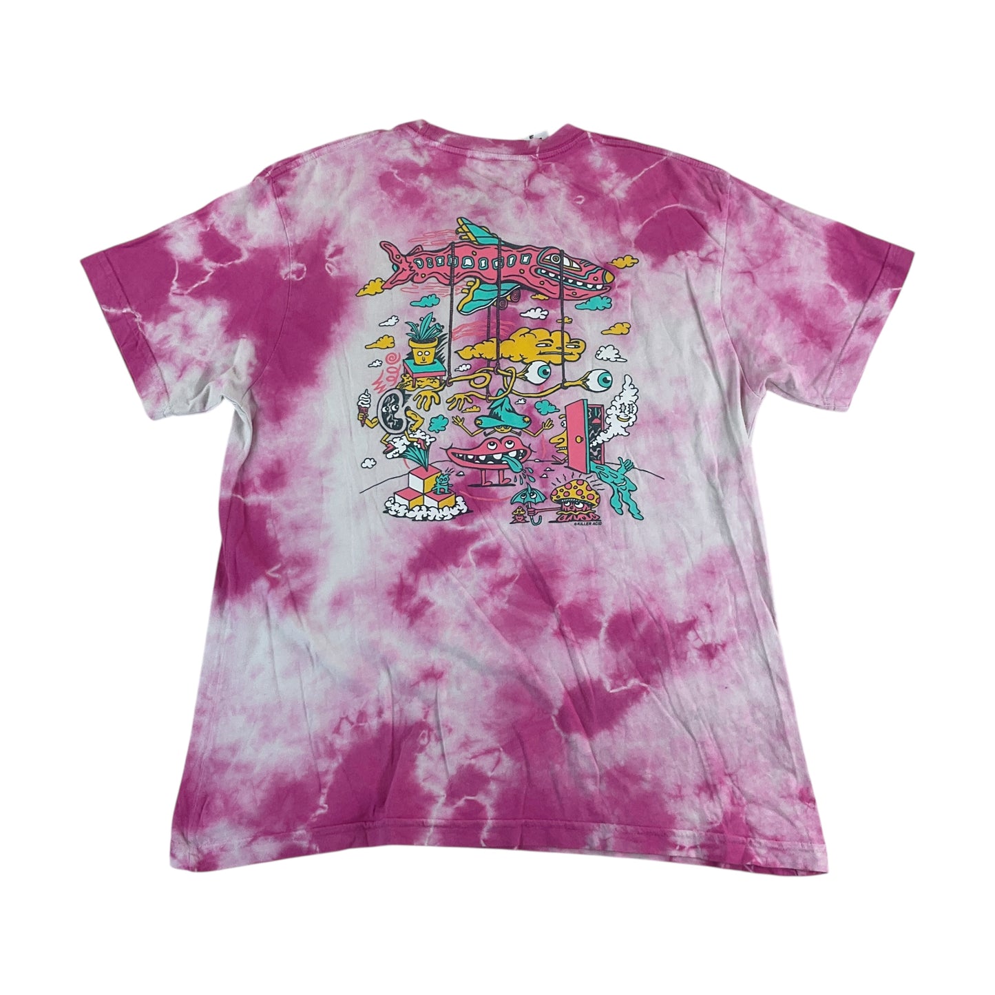 Killer Acid Tie Dye T-Shirt - XL-Killer Acid-olesstore-vintage-secondhand-shop-austria-österreich
