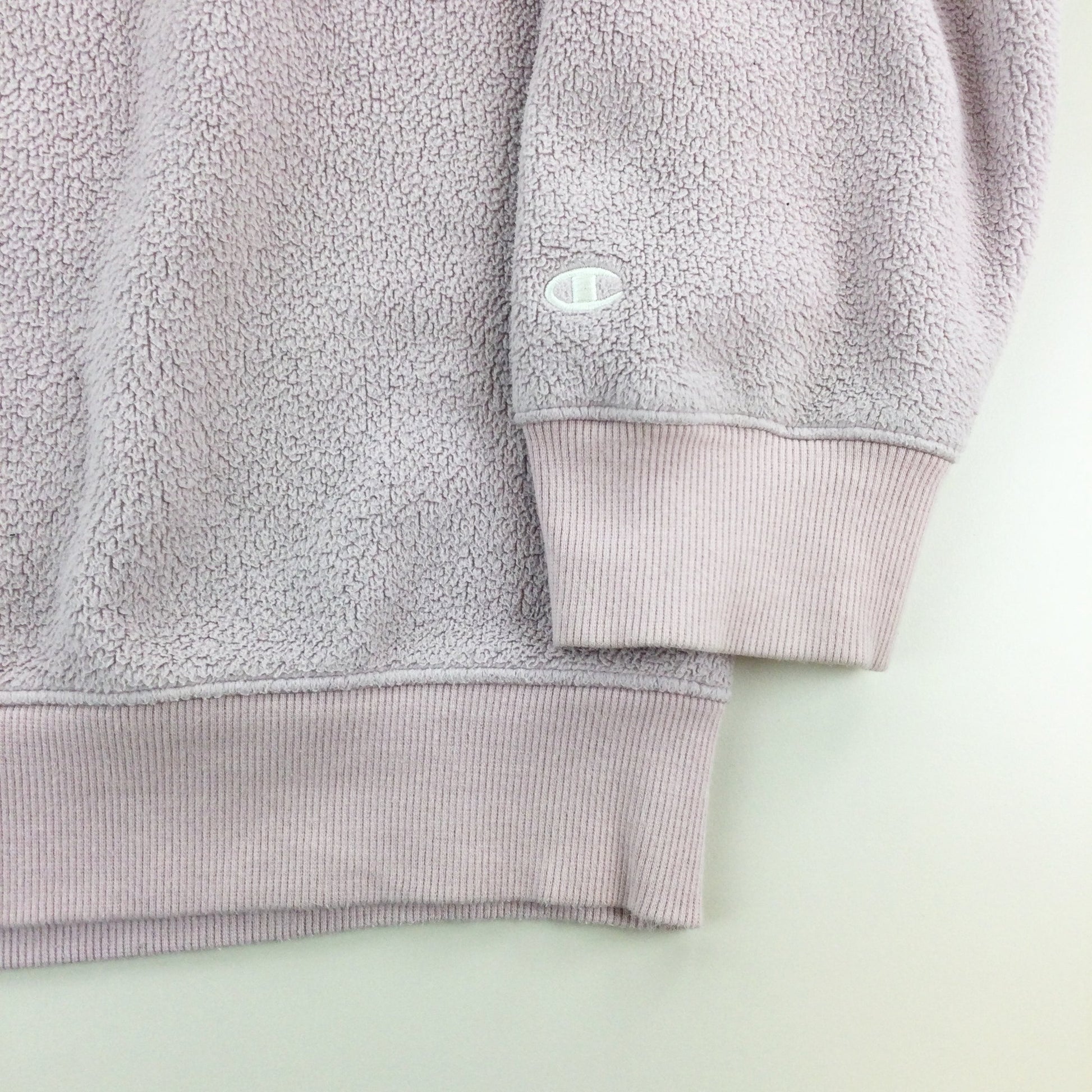 Champion Spellout Fleece Hoodie - Large-olesstore-vintage-secondhand-shop-austria-österreich
