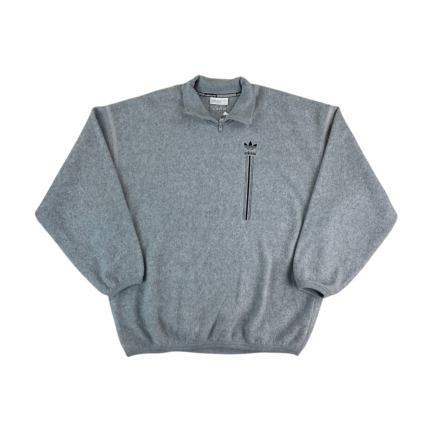 Adidas 80s Fleece Sweatshirt - D7/XL-ADIDAS-olesstore-vintage-secondhand-shop-austria-österreich