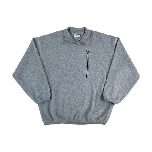 Adidas 80s Fleece Sweatshirt - D7/XL-ADIDAS-olesstore-vintage-secondhand-shop-austria-österreich