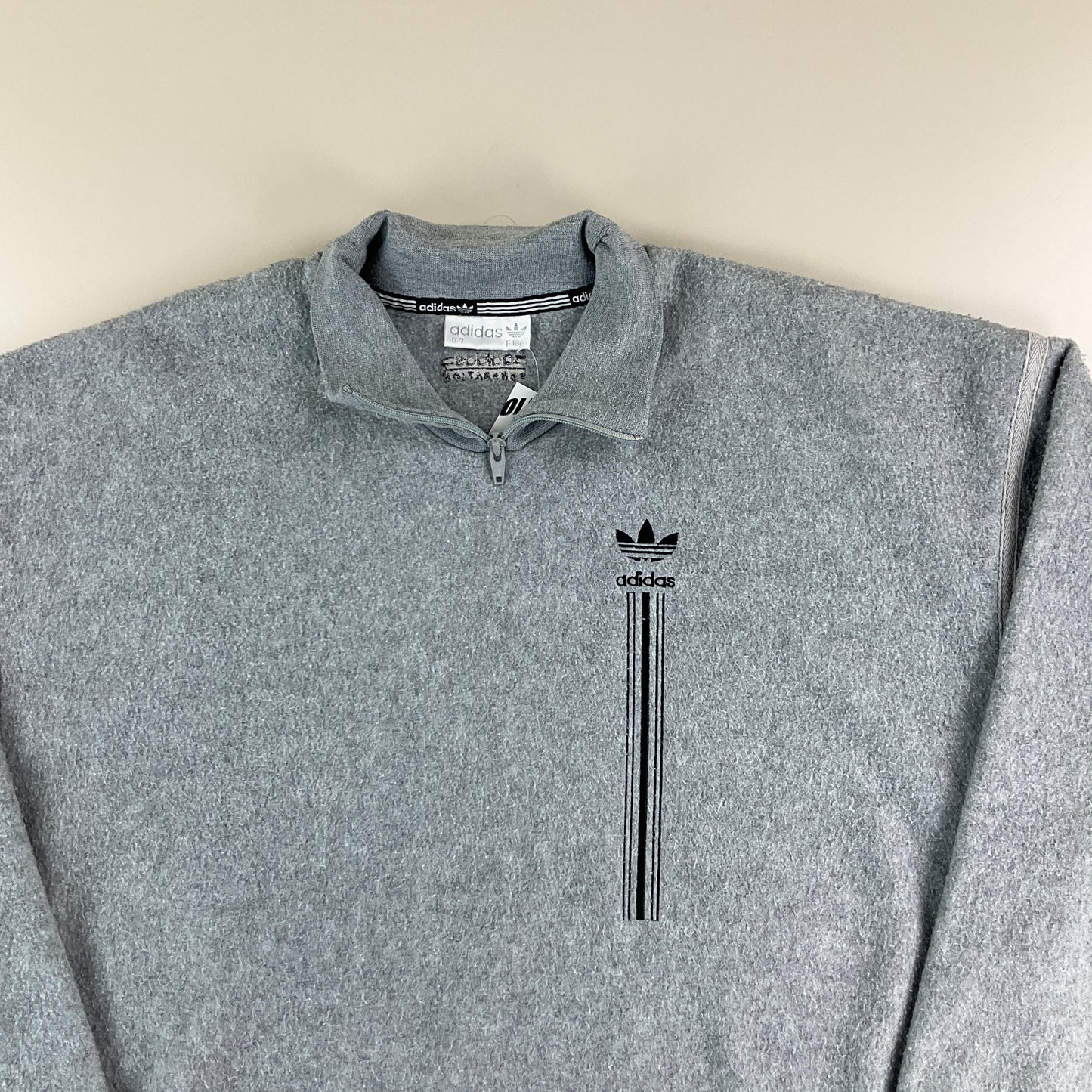 Adidas 80s Fleece Sweatshirt - D7/XL-ADIDAS-olesstore-vintage-secondhand-shop-austria-österreich