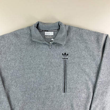 Adidas 80s Fleece Sweatshirt - D7/XL-ADIDAS-olesstore-vintage-secondhand-shop-austria-österreich