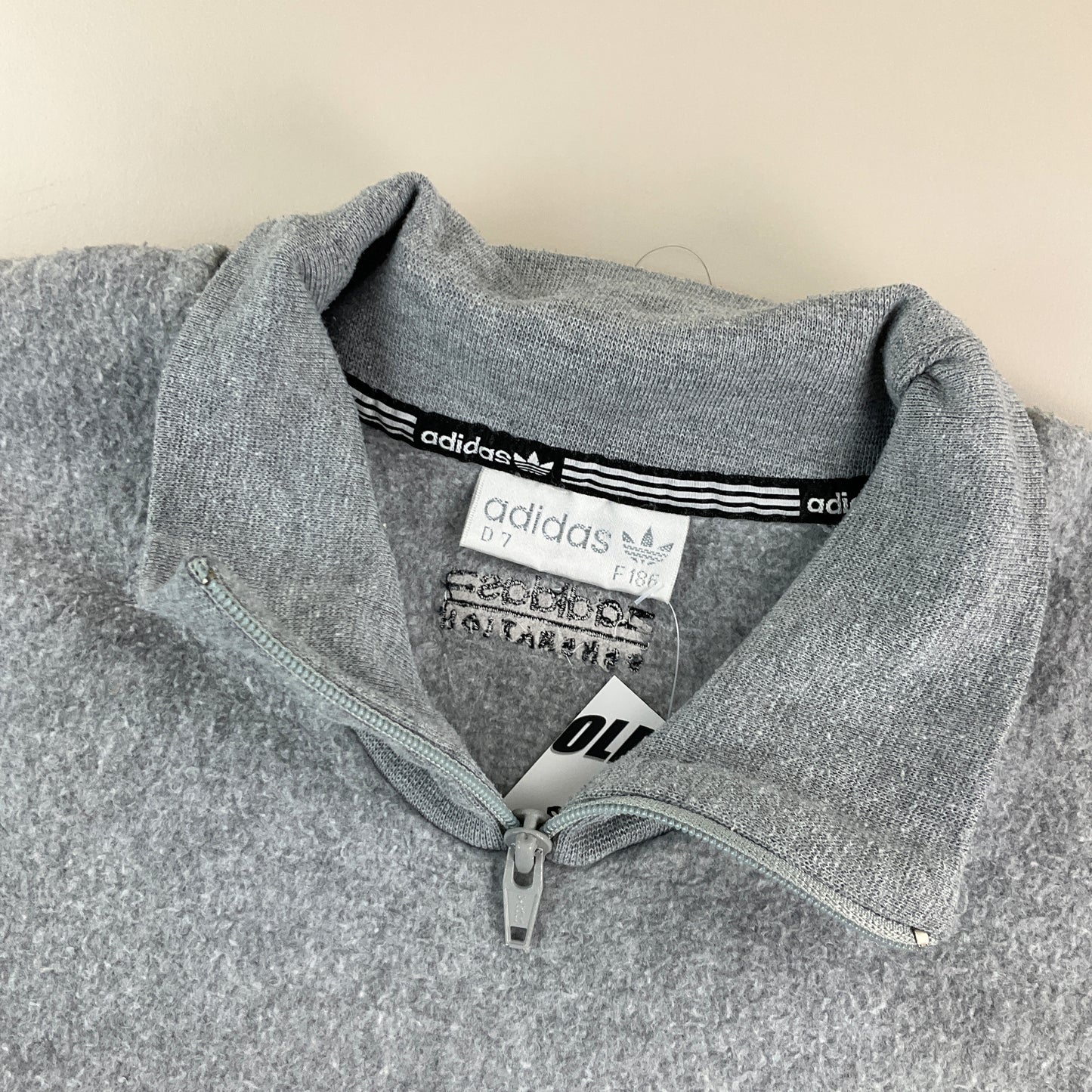 Adidas 80s Fleece Sweatshirt - D7/XL-ADIDAS-olesstore-vintage-secondhand-shop-austria-österreich