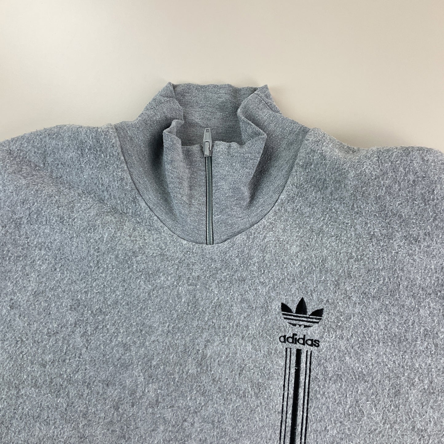 Adidas 80s Fleece Sweatshirt - D7/XL-ADIDAS-olesstore-vintage-secondhand-shop-austria-österreich