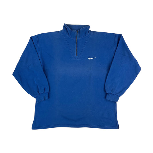 Nike 90s 1/4 Zip Sweatshirt - XL-NIKE-olesstore-vintage-secondhand-shop-austria-österreich