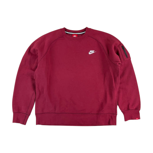 Nike Basic Sweatshirt - Large-NIKE-olesstore-vintage-secondhand-shop-austria-österreich