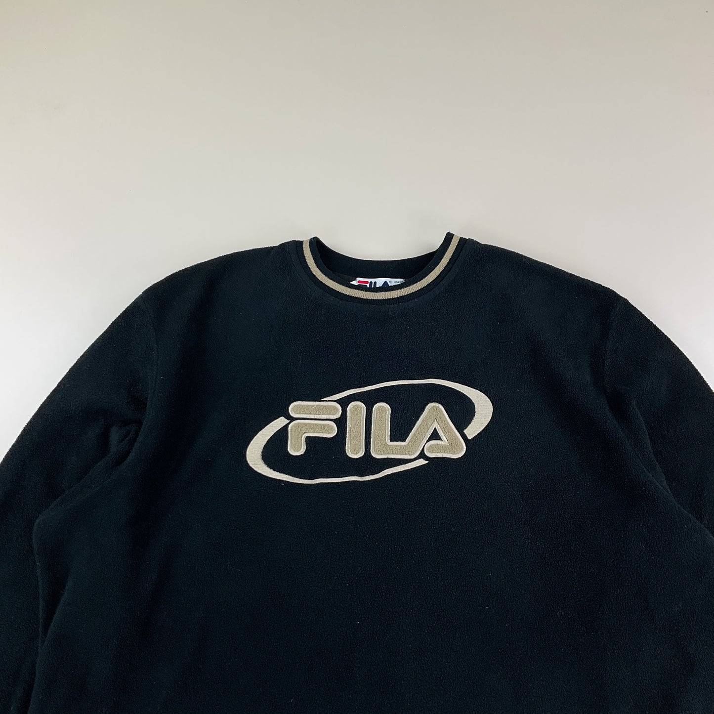 Fila 90s Fleece Sweatshirt - XXL-FILA-olesstore-vintage-secondhand-shop-austria-österreich