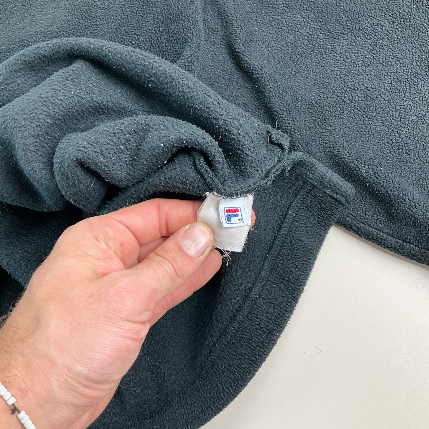 Fila 90s Fleece Sweatshirt - XXL-FILA-olesstore-vintage-secondhand-shop-austria-österreich