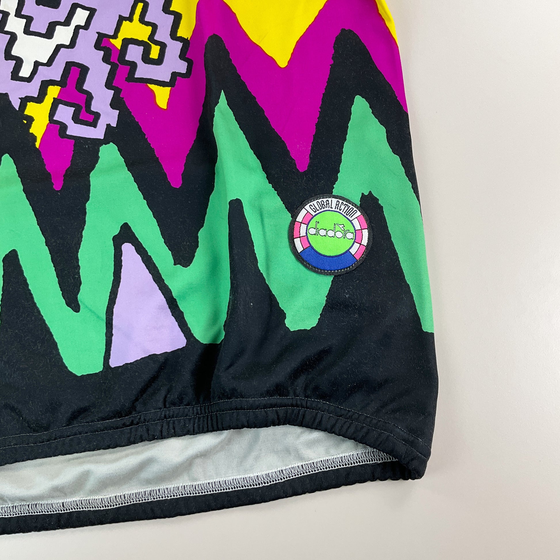 Diadora 90s Rennrad Trikot - Large-DIADORA-olesstore-vintage-secondhand-shop-austria-österreich