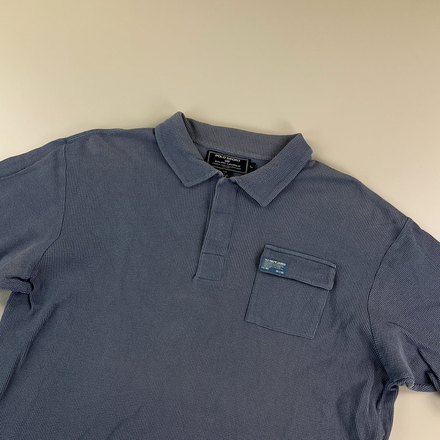 Ralph Lauren 90s Polo Sport Shirt - Large-RALPH LAUREN-olesstore-vintage-secondhand-shop-austria-österreich