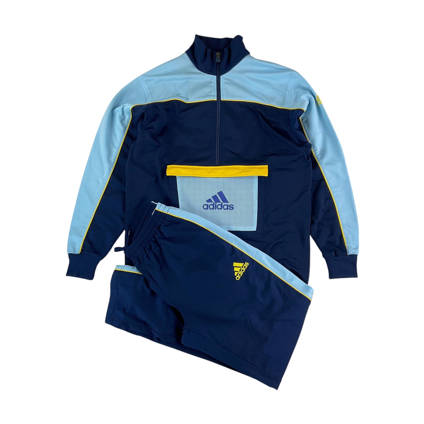 Adidas 90s Sport Trainingsanzug - Small-Adidas-olesstore-vintage-secondhand-shop-austria-österreich