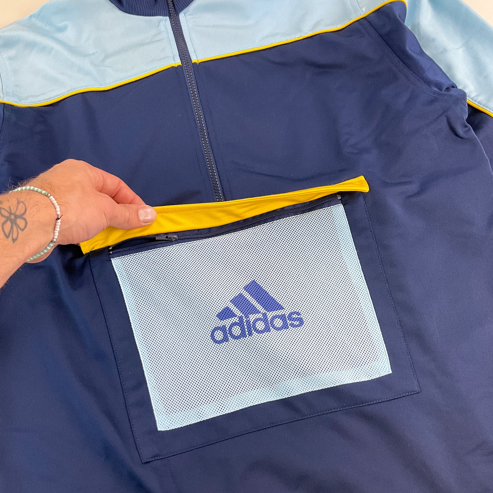 Adidas 90s Sport Trainingsanzug - Small-Adidas-olesstore-vintage-secondhand-shop-austria-österreich