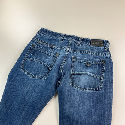 Armani 00s Jeans Hose - W33 L32 fit-Armani Jeans-olesstore-vintage-secondhand-shop-austria-österreich