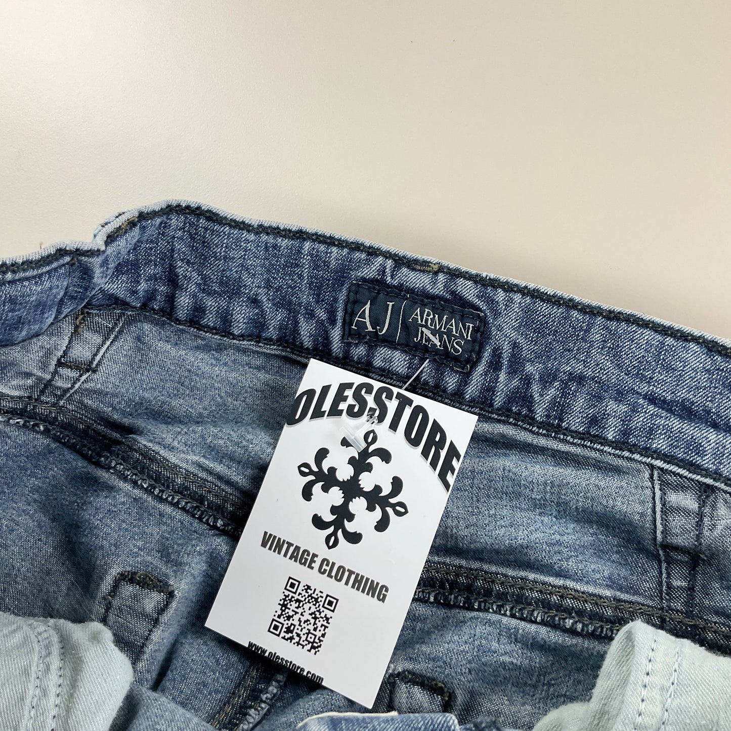 Armani 00s Comfort Fit Jeans Hose - W32 L33 fit-Armani Jeans-olesstore-vintage-secondhand-shop-austria-österreich