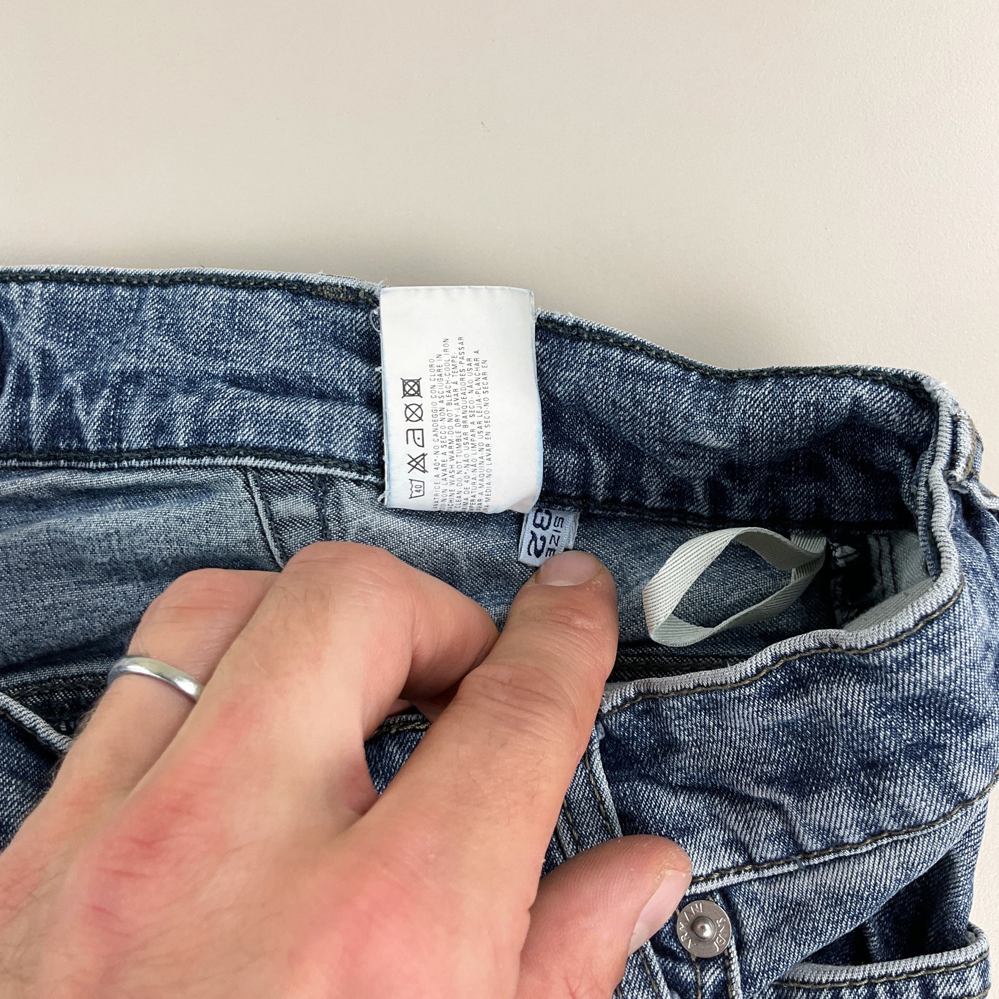 Armani 00s Comfort Fit Jeans Hose - W32 L33 fit-Armani Jeans-olesstore-vintage-secondhand-shop-austria-österreich