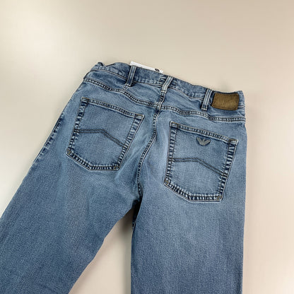 Armani 00s Comfort Fit Jeans Hose - W32 L33 fit-Armani Jeans-olesstore-vintage-secondhand-shop-austria-österreich
