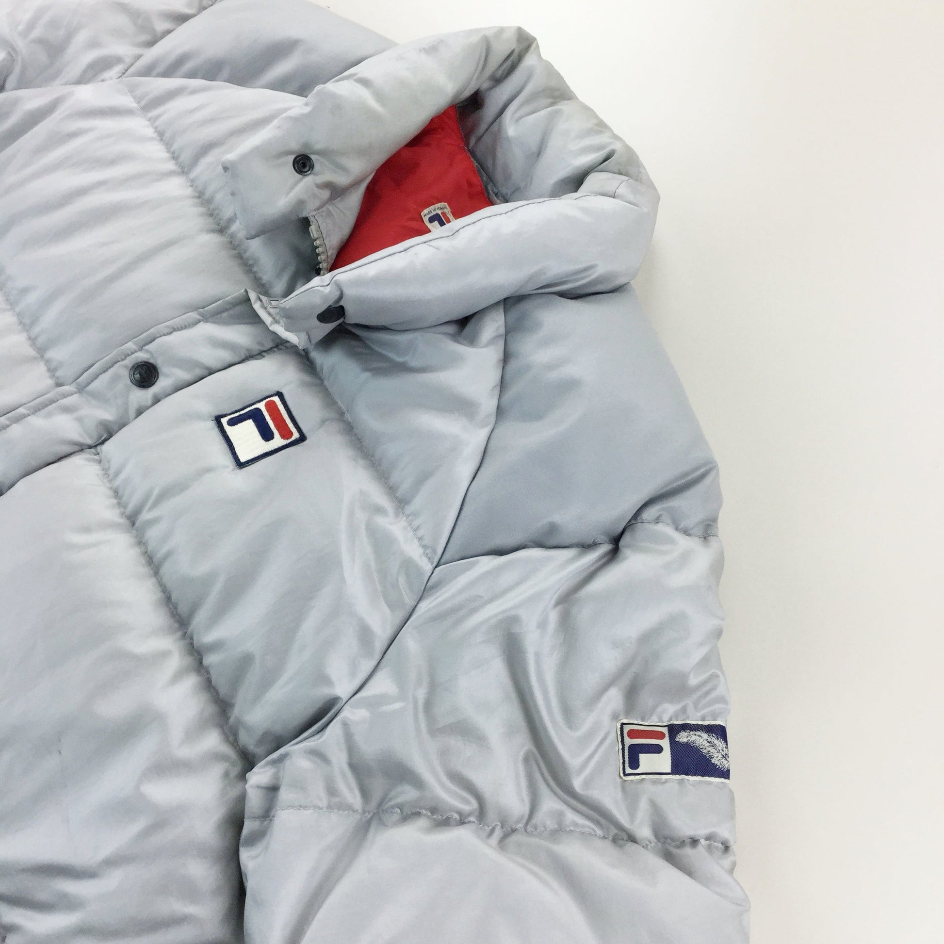 Fila 90s Puffer Jacket - Medium-olesstore-vintage-secondhand-shop-austria-österreich