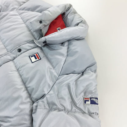 Fila 90s Puffer Jacket - Medium-olesstore-vintage-secondhand-shop-austria-österreich