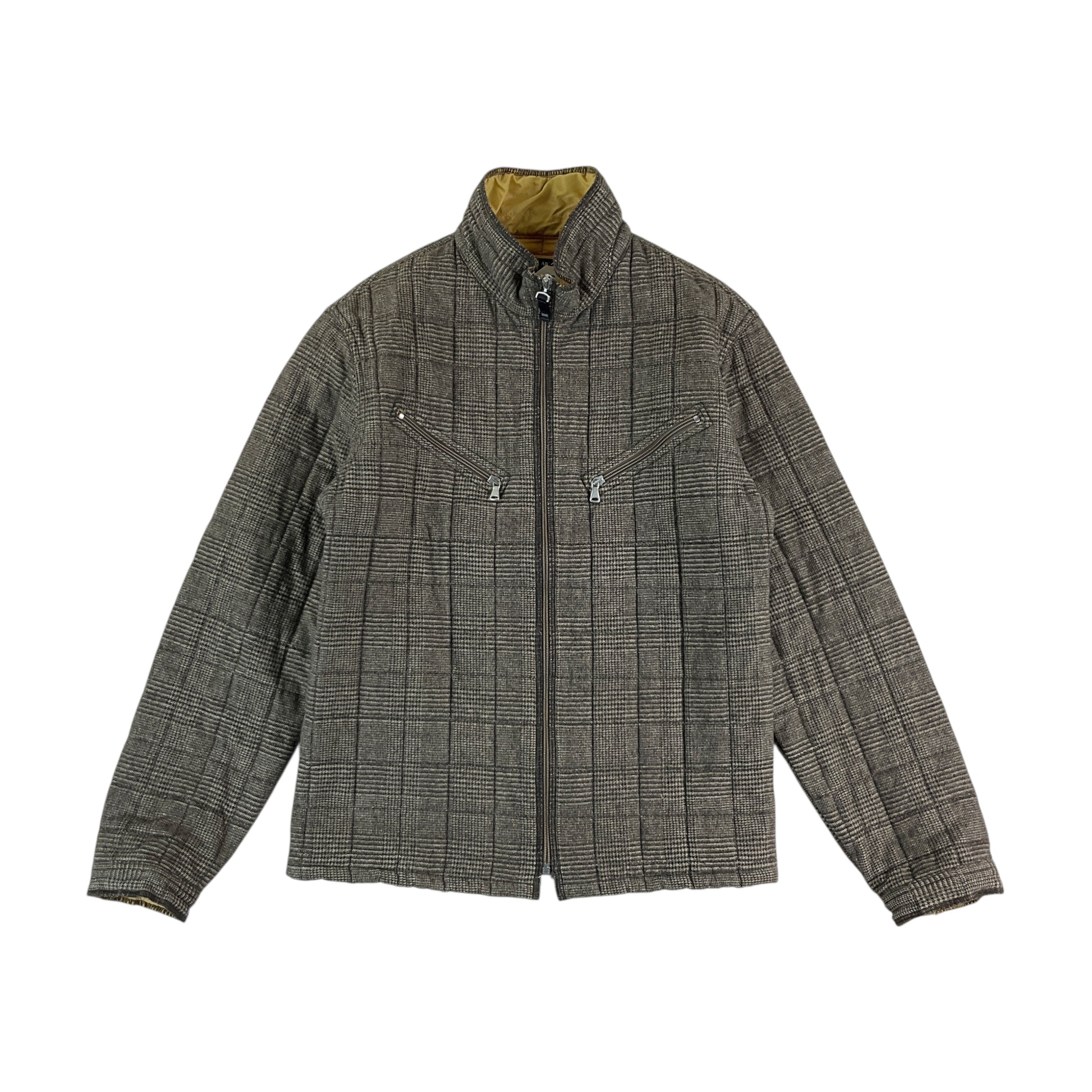 Armani Jeans gefütterte Jacke - XL-ARMANI JEANS-olesstore-vintage-secondhand-shop-austria-österreich