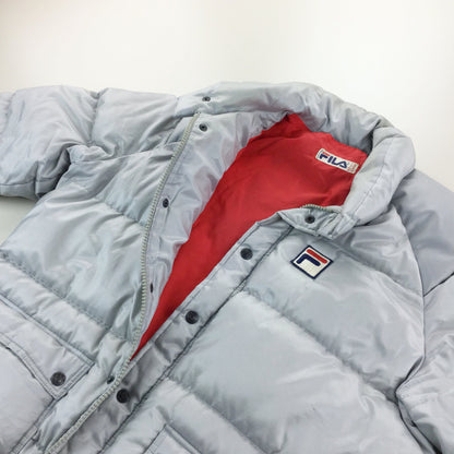 Fila 90s Puffer Jacket - Medium-olesstore-vintage-secondhand-shop-austria-österreich