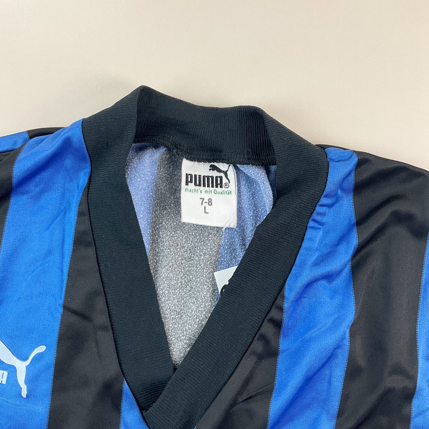 Puma 80s Sport Trikot T-Shirt (Nr. 14) - Large-PUMA-olesstore-vintage-secondhand-shop-austria-österreich